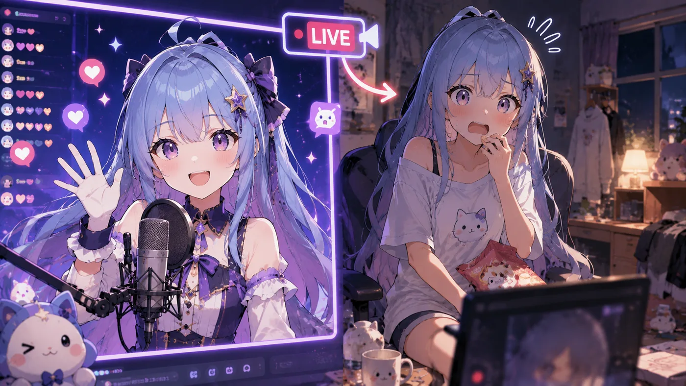 VTuber Legend: How I Went Viral after Forgetting to Turn Off My Stream — Guide